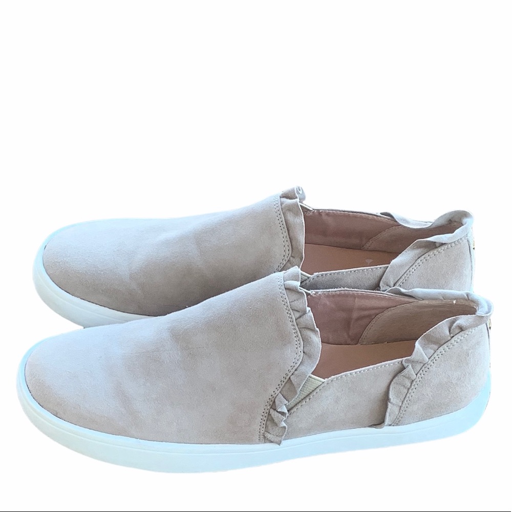 Kate Spade New York - Suede Women's Lillie Sneaker - Ruffle Slip On - Size 8